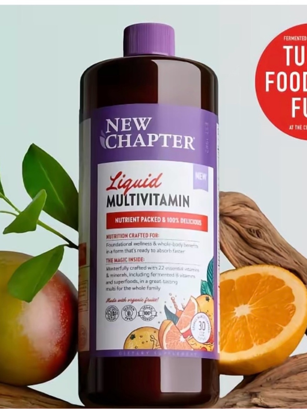 Chapter Purple Liquid Multivitamin - Daily Nutrient Support